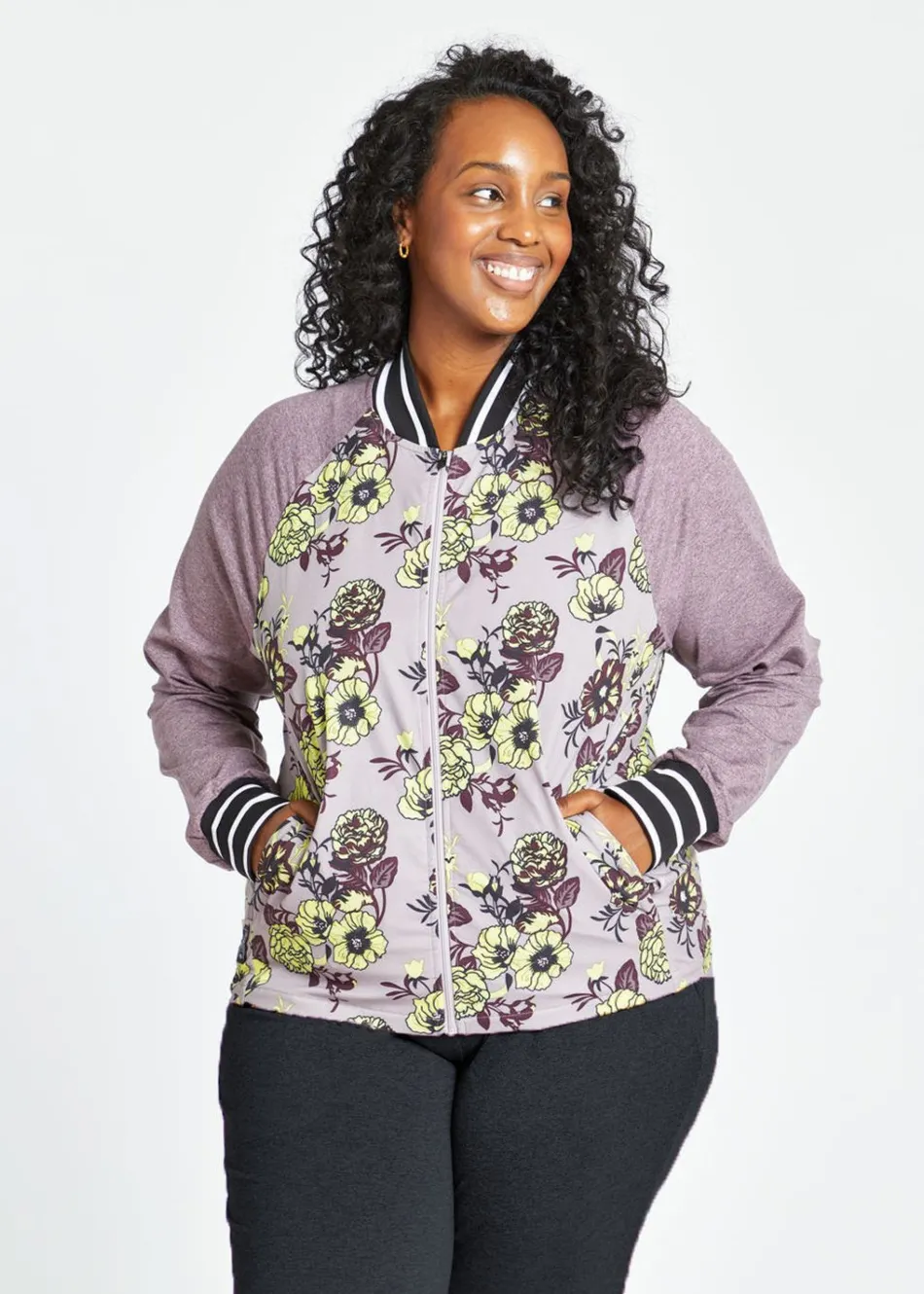 Women Oiselle Amd Full Zip Jacket