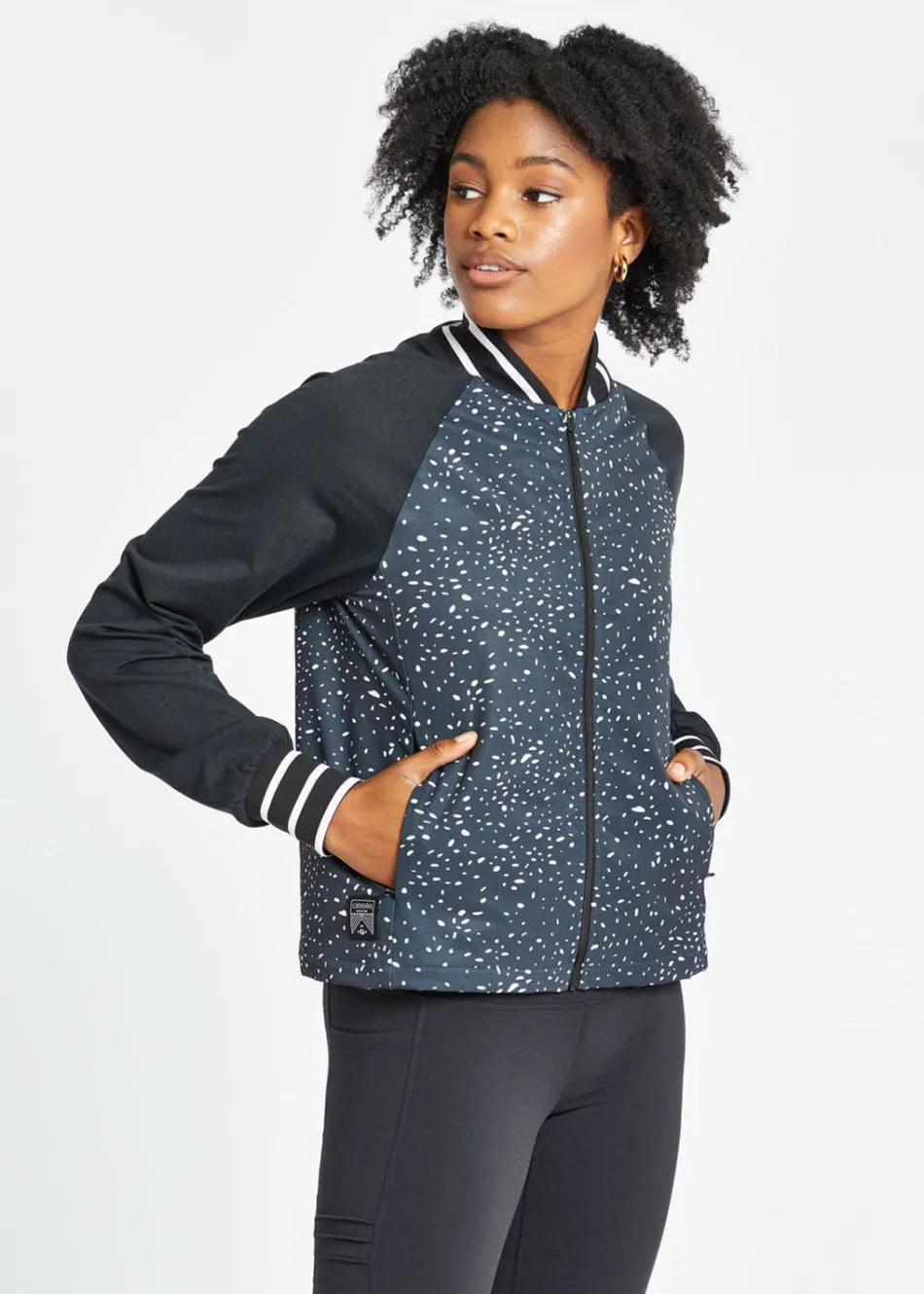 Women Oiselle Amd Full Zip Jacket