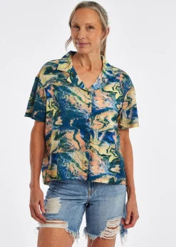 Women Oiselle Big Benjamina Short Sleeve