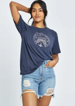 Women Oiselle Crest Easy Fit Tee