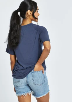 Women Oiselle Crest Easy Fit Tee
