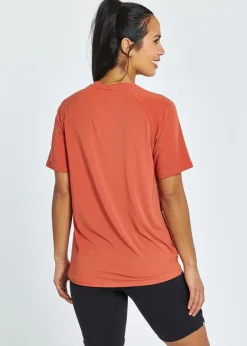 Women Oiselle Crest Easy Fit Tee