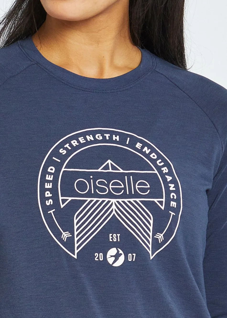 Women Oiselle Crest Long Sleeve