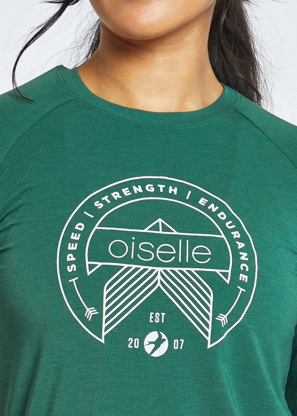 Women Oiselle Crest Long Sleeve