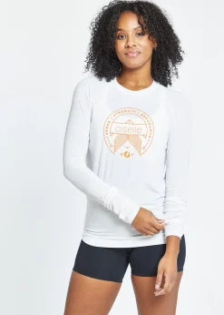 Women Oiselle Crest Long Sleeve