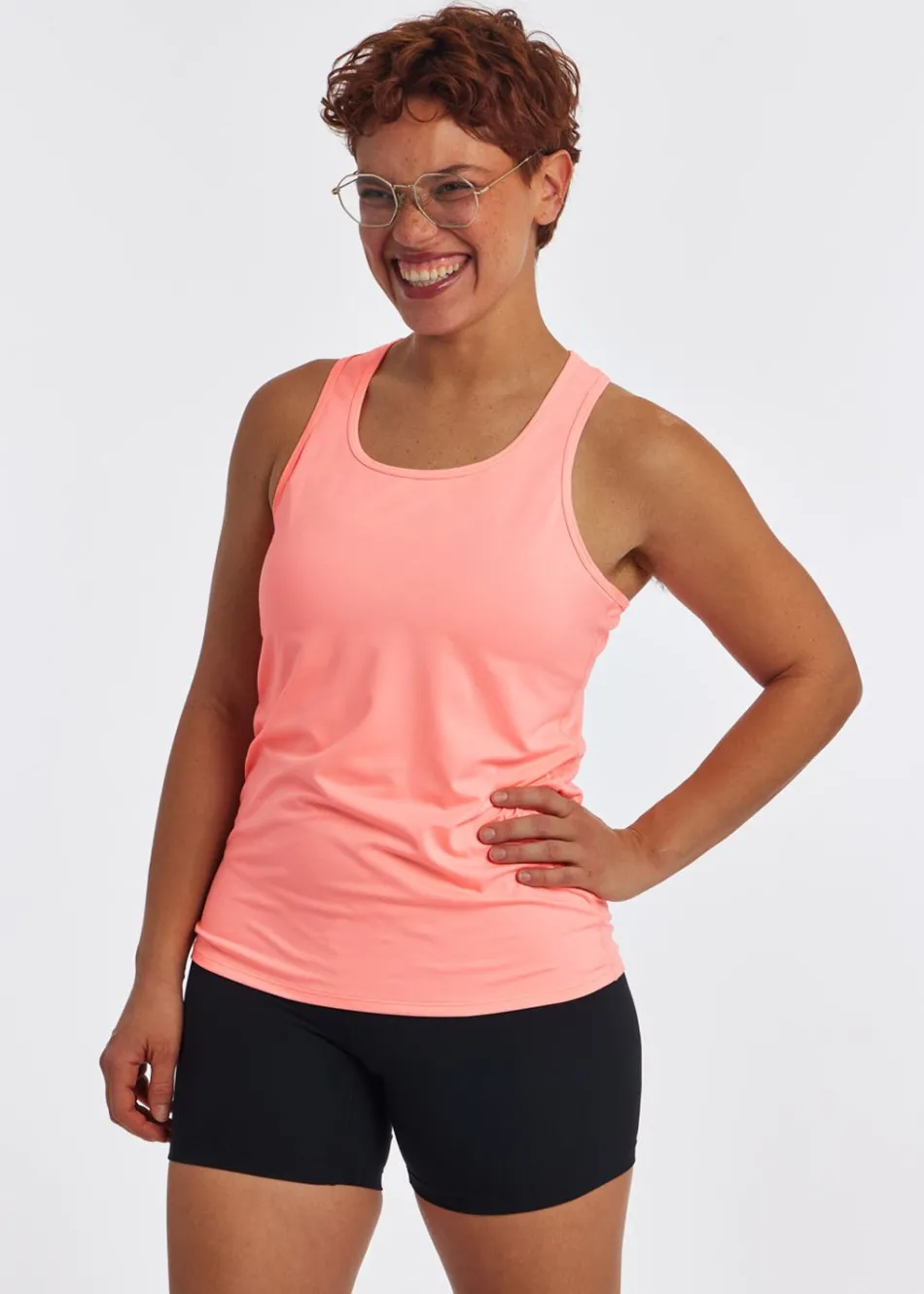 Women Oiselle Essential Bird Racerback Tank