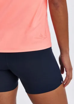 Women Oiselle Essential Bird V Neck Short Sleeve