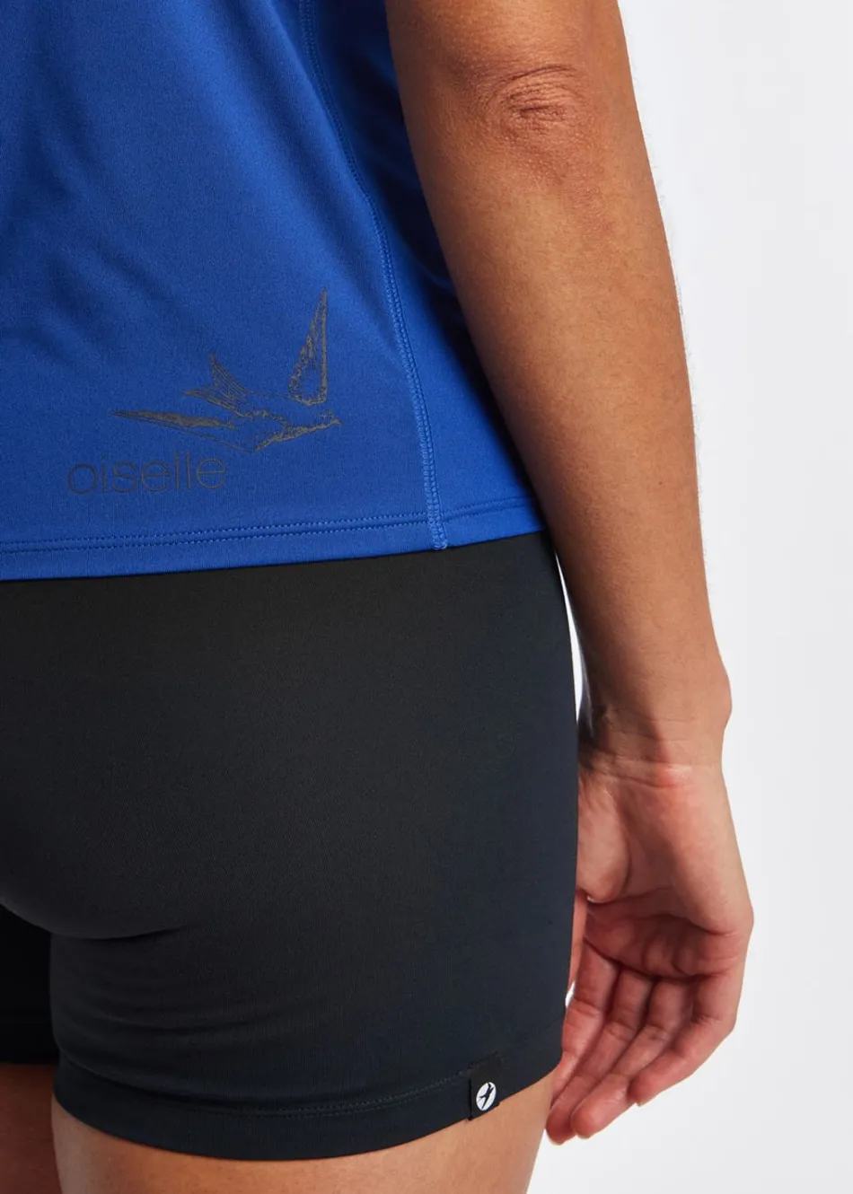 Women Oiselle Essential Bird V Neck Short Sleeve