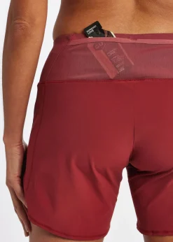 Women Oiselle Featherweight Long Roga Shorts