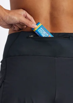 Women Oiselle Featherweight Split Shorts