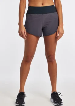 Women Oiselle Featherweight Split Shorts
