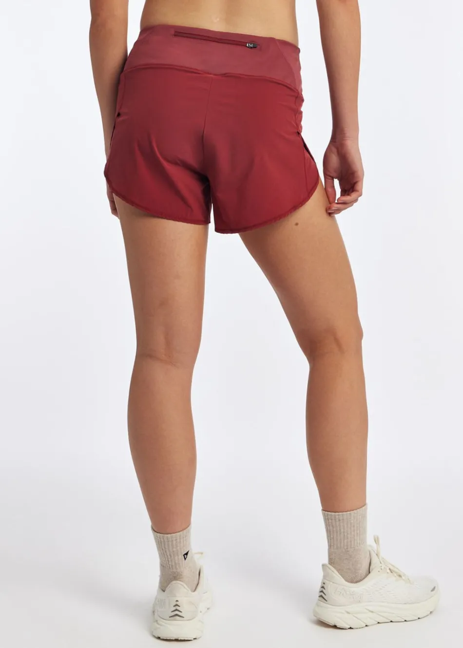 Women Oiselle Featherweight Split Shorts