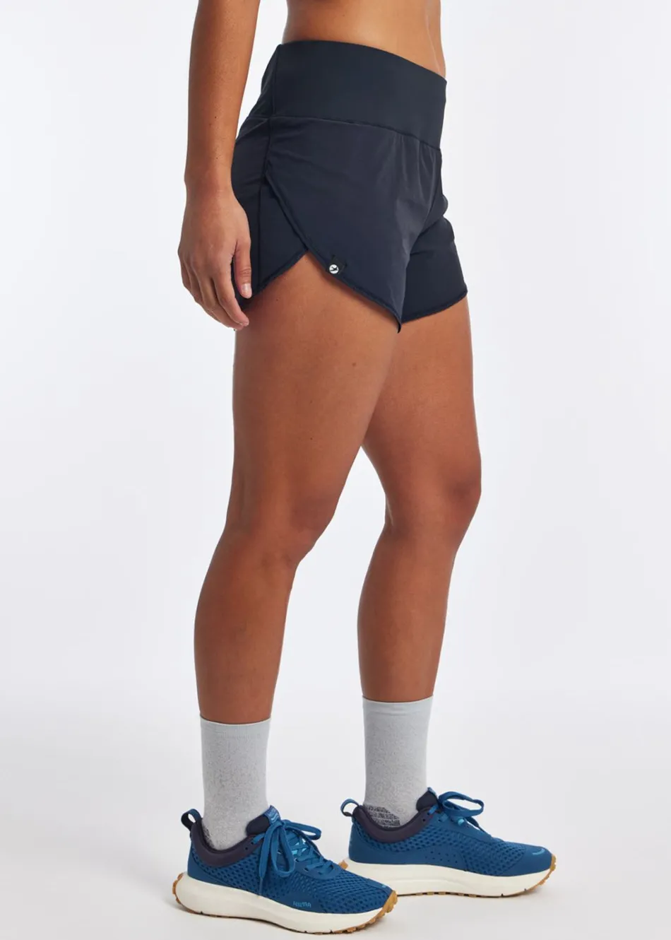 Women Oiselle Featherweight Split Shorts
