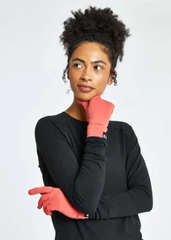 Women Oiselle Firecracker Reflective Gloves