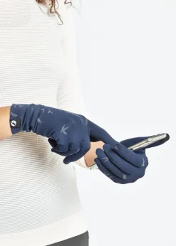 Women Oiselle Firecracker Reflective Gloves