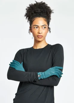 Women Oiselle Firecracker Reflective Gloves