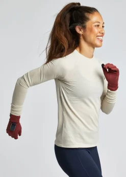 Women Oiselle Firecracker Reflective Gloves