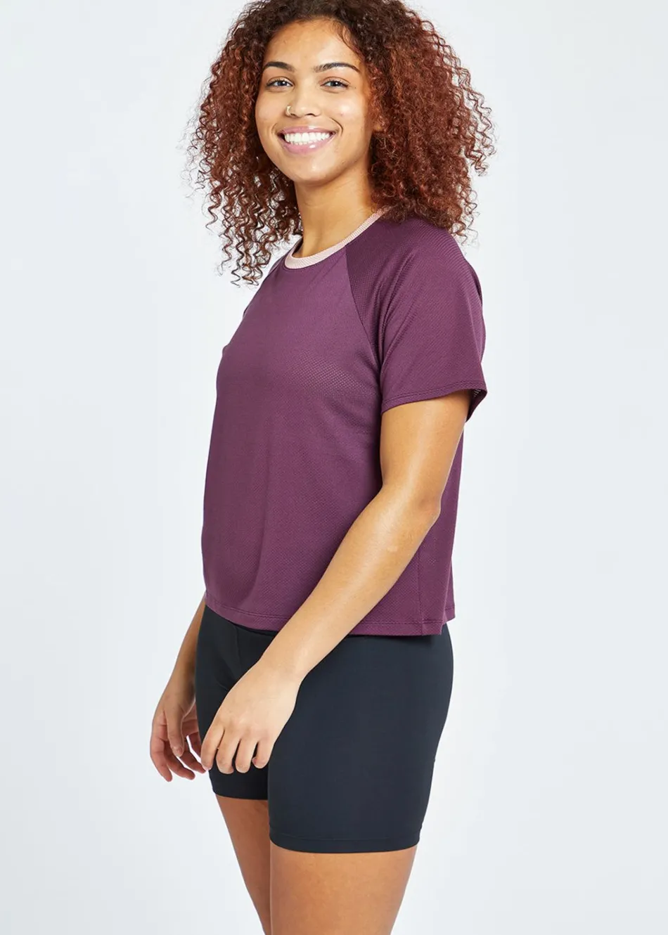 Women Oiselle Flyout Boxy Short Sleeve