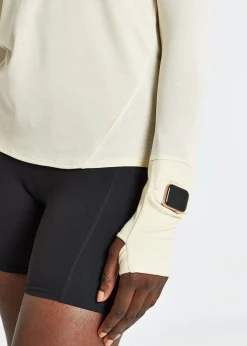Women Oiselle Flyout Wool Half Zip