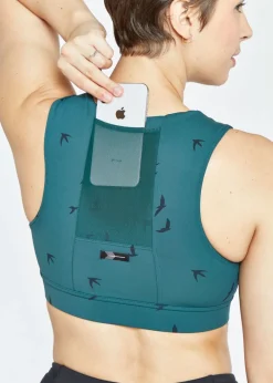 Women Oiselle Flyout Zip Bra