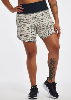 Women Oiselle High Rise Long Roga Shorts