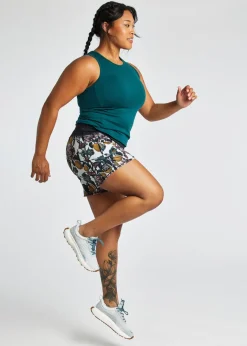 Women Oiselle High Rise Long Roga Shorts