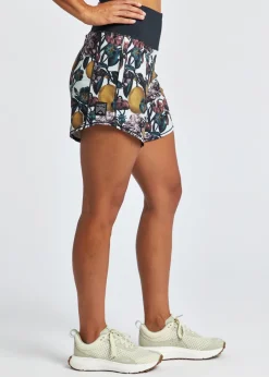 Women Oiselle High Rise Long Roga Shorts
