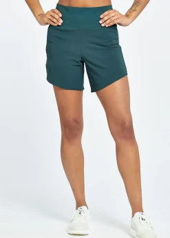 Women Oiselle High Rise Long Roga Shorts