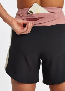 Women Oiselle High Rise Long Roga Shorts