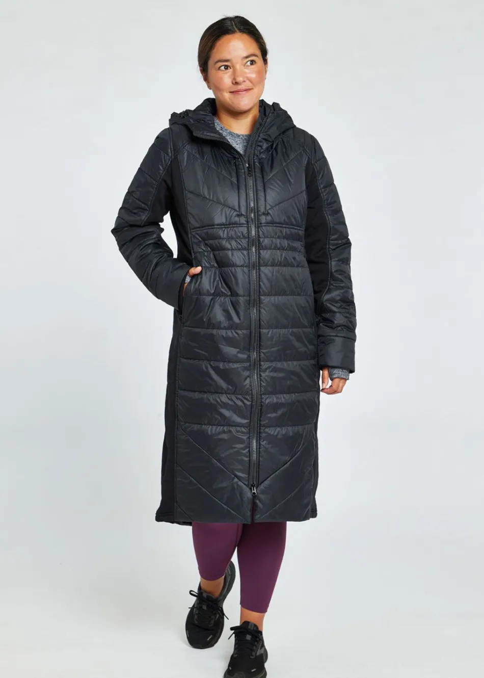 Women Oiselle Katron Long Jacket