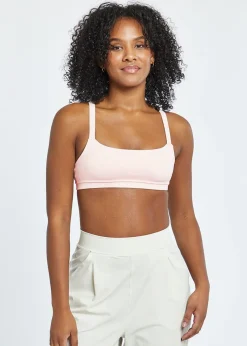 Women Oiselle Lauren Square Neck Shelf Bralette