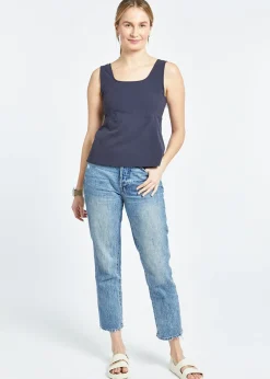 Women Oiselle Lauren Square Neck Tank