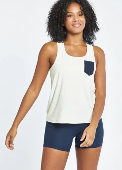 Women Oiselle Light Lux Boxy Tank