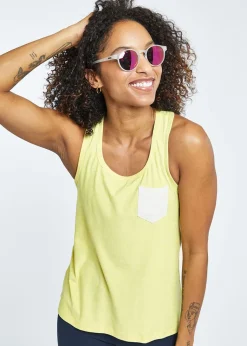 Women Oiselle Light Lux Boxy Tank