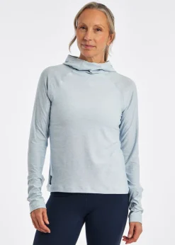 Women Oiselle Light Lux Hoodie Baselayer