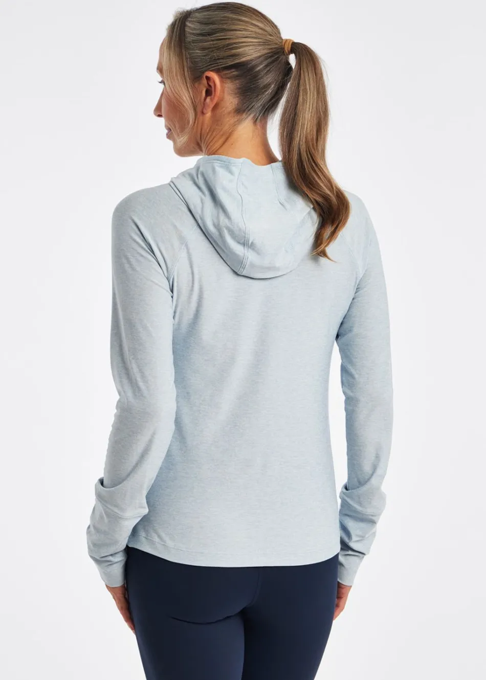 Women Oiselle Light Lux Hoodie Baselayer