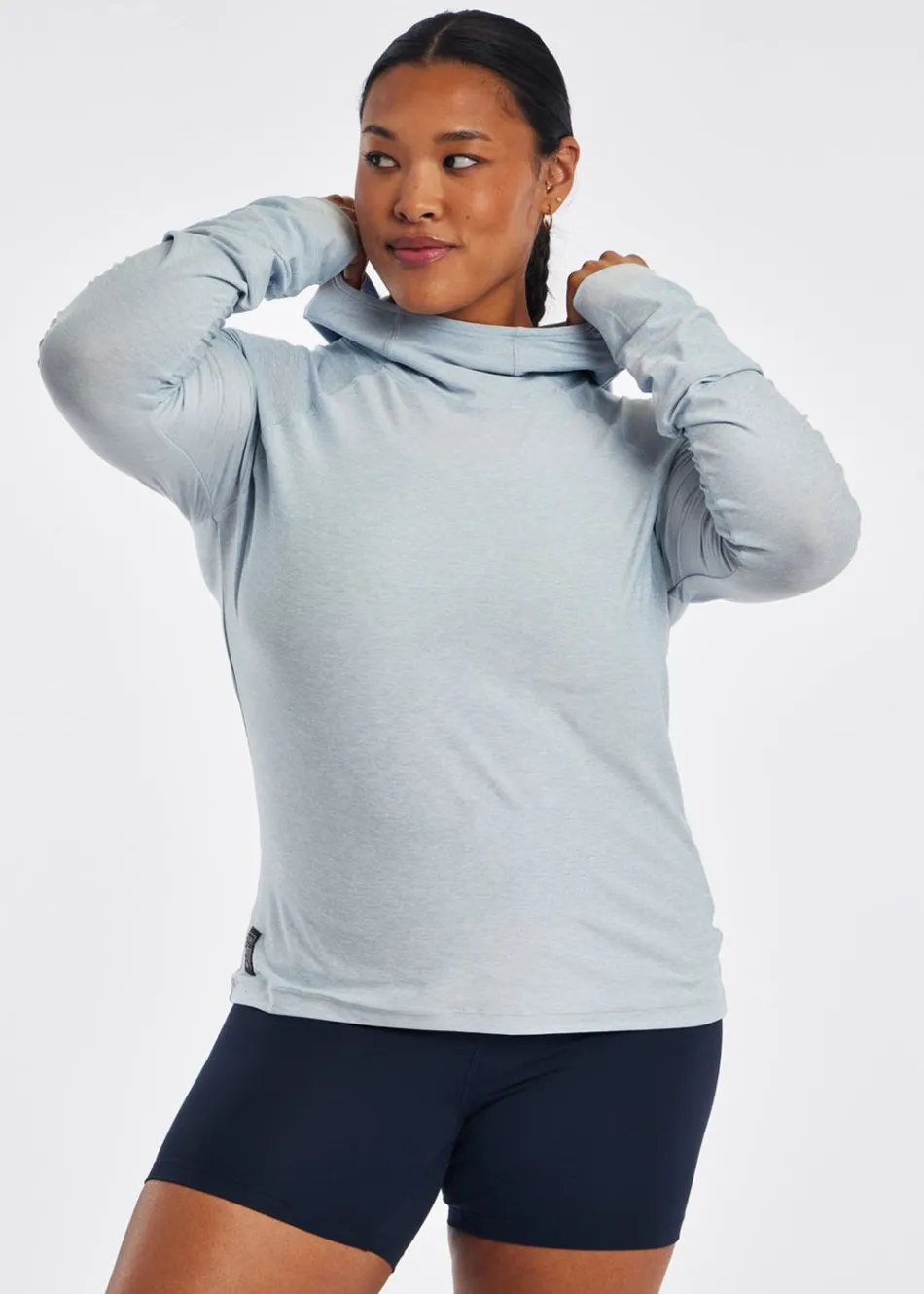 Women Oiselle Light Lux Hoodie Baselayer