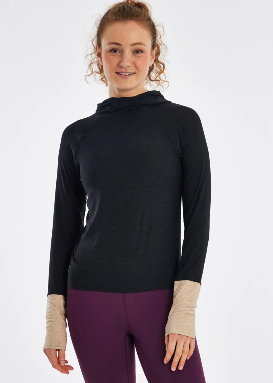 Women Oiselle Light Lux Hoodie Baselayer