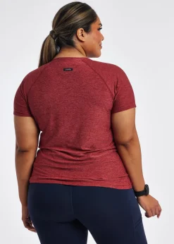 Women Oiselle Light Lux V-Neck Tee