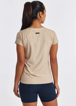 Women Oiselle Light Lux V-Neck Tee