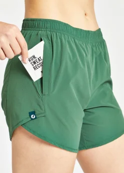 Women Oiselle Long Flyout Shorts