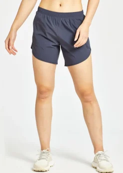 Women Oiselle Long Flyout Shorts