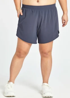 Women Oiselle Long Flyout Shorts