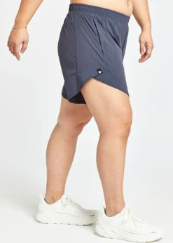 Women Oiselle Long Flyout Shorts