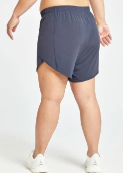 Women Oiselle Long Flyout Shorts