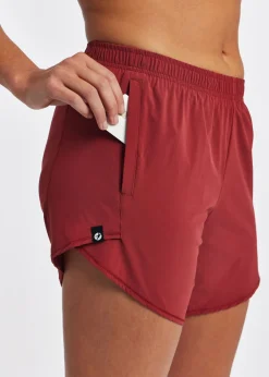 Women Oiselle Long Flyout Shorts