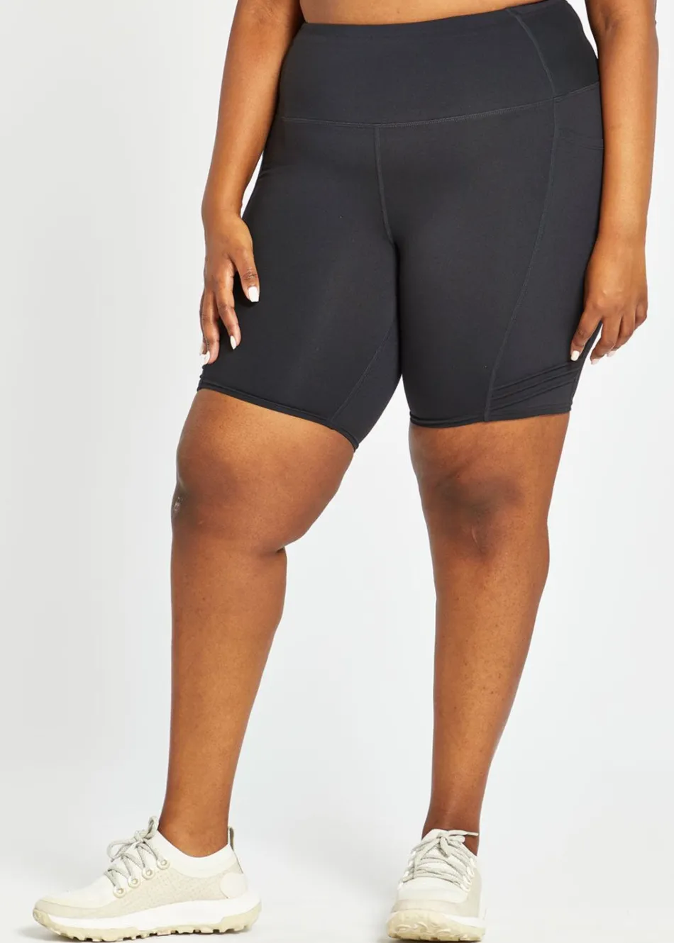 Women Oiselle Long Pocket Jogger Shorts