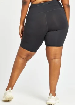 Women Oiselle Long Pocket Jogger Shorts