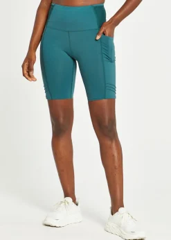 Women Oiselle Long Pocket Jogger Shorts