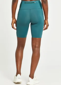 Women Oiselle Long Pocket Jogger Shorts